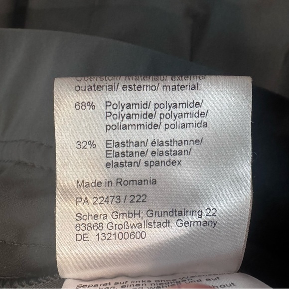 Raffaello Rossi Candy Jogger Style Charcoal Gray Pants Womens Sz. 40 (US 10) - Picture 9 of 9